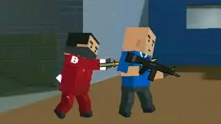 АНИМАЦИЯ БЛОК СТРАЙК - ЧИТЕР ПРОТИВ ПРО! ANIMATION BLOCK STRIKE - HACKER VS PRO!