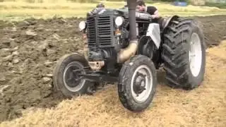 Landini L45 Testacalda   Aratura in gruppo   Asciano