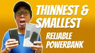 Romoss Slim 10 Review and Unboxing. The thinnest and smallest reliable powerbank,