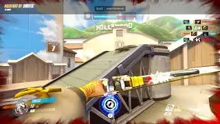 Sniper got rekt - Hanzo - Overwatch