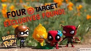 4 TARGET EXCLUSIVES FOUND! | Fire Jack Jack, Iron Spider, Elastagirl, Mermaid Deadpool | POP HUNT |
