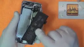 #023 iPhone 5, 5S  Replacing the battery. And do not run into a fake.