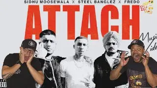 THE GOAT IS BACK!!! | Americans React to Attach - Sidhu Moose Wala  Steel Banglez ft Fredo