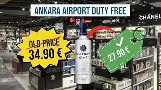 ANKARA AIRPORT DUTY FREE PRICES Dec 2025 🇹🇷 Ankara Esenboğa Alkol Fiyatları | Price Check