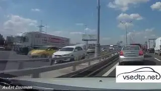 Свежая подборка видео аварий за Август 2016 с видеорегистраторов Часть 5
