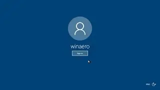 Power Button on Sign-in Screen - Remove or Hide in Windows 10