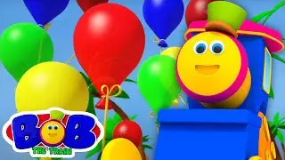 Canção de balão | Musica infantil | Bob The Train em Português | Desenhos animado para crianças