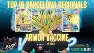 14th Place Armor Vaccine Mangamon X - Antibody Deckprofile ! Barcelona Regionals ! Digimon Card Game