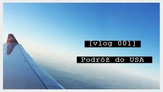 MOJA PIERWSZA PODRÓŻ DO USA | VLOG 001