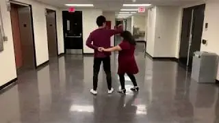 Mini Lesson 11/1/19 - Bachata - Lead's Cradle Face Loop to Yo Yo Tunnel