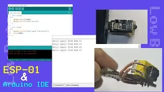 ESP-01 & Arduino IDE  *  Menggunakan Modul ESP-01 (WiFi) dengan Perisian Arduino IDE  * ESP 8266