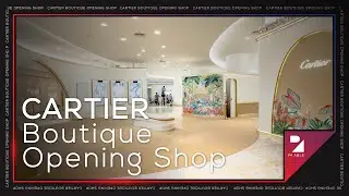 Cartier Boutique Opening Shop