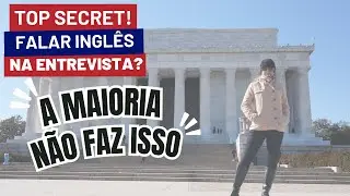 Devo falar ingles na entrevista do visto americano #entrevistavistoamericano #vistoamericano #visto