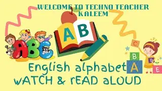 Learn English Alphabet 😎 Watch, Think & Read Aloud #school #toddlers #education #digital #learning