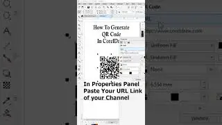 How to Generate QR Code in CorelDraw👌😊