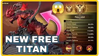 Titan (Nightsaber) For Free 😍😍 | Land Of Empires