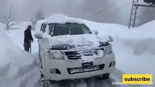 Hillux Vigo snowfall