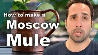 How to make a MOSCOW MULE.  Learn a classic moscow mule recipe!