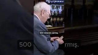Warren Buffett cüzdanında ne kadar para taşıyor? 🤔Sen ne kadar taşıyorsun? #yatırım  #para #borsa