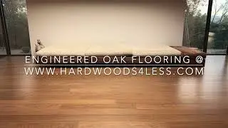 5" x 1/2" Engineered Oak Auburn Hardwood Flooring
