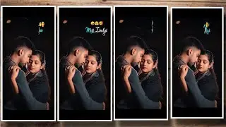 4k trending status video text round effect alight motion fullscreen status video 
