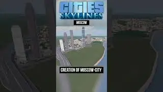 Moscow City recreated in CSL