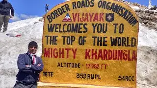Day 9 & 10 | Leh - Khardungla - Nubra | Gujarat To Ladakh Road Trip