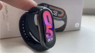 Unpacking, connection , test Xiaomi Smart Band 8 (Mi Band 8)