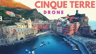 AMAZING DRONE OVER CINQUE TERRE ITALY!