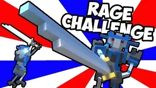 THE ROBOT RAGE CHALLENGE! No Talents! Clone Drone in the Danger Zone Challenge Alpha #3
