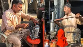 Fully Destroyed Old Hydraulic Jack Restoration || Repairing 50 Ton Rustey Hydraulic Jack