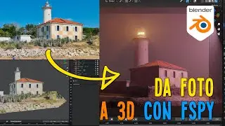 From Photo to 3D Model with fSpy and Blender