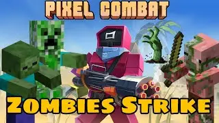 Pixel Combet Zombies Strike Gameplay 🔥
