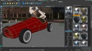 3D Basics in Maya - Additional Renderman Presets