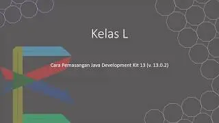 Install JAVA JDK 13 di WINDOWS (Install Java JDK 13 at WINDOWS)