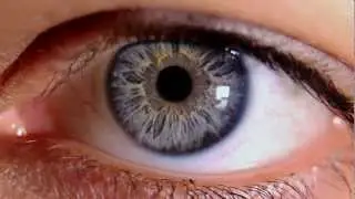 Macro Video of Human Eye & Iris