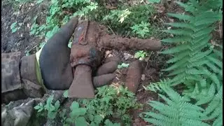 Зловещий коп по войне. Metal detecting WW2.