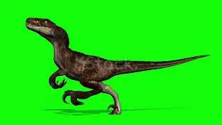 dinosour running #viral #greenscreen