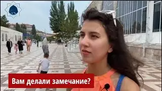 Реакция туристок о Дагестане!
