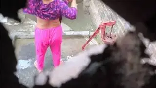 Desi Village Girls Hidden Telant Fast Bathing Vlog