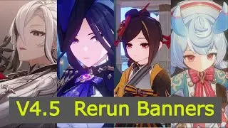 New Update! Genshin Impact 4.5 Rerun Banners