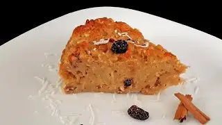 Make this easy dessert with bread you already have at home! | Bread pudding, a quick and easy recipe