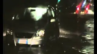 Strada Allagata Partanna Palermo