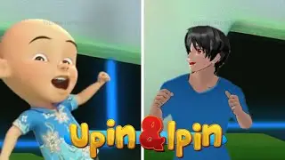 Tiru Aksi Goyang Upin Ipin Versi Tumbuh Rambut