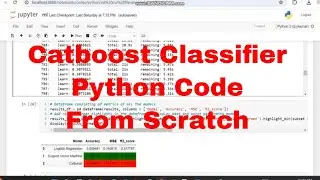 Drug effects detection with Catboost classifier Python Code from Scratch  