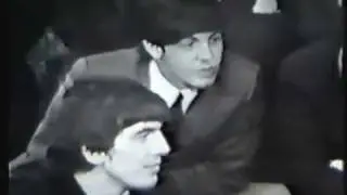 The Beatles Return To London From America Interview 1964
