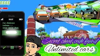 unlimited cars cheat code in dude theft wars 😱😱😱