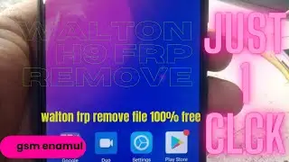 Walton H9 Frp Remove file without password