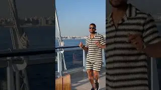 Sliding into golden hour at The Dock like 🕺 🎥IG/joseramosfit