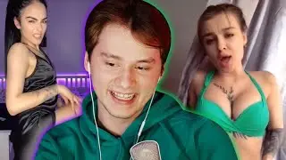 ИЛЬЯ EXILE И КВИКХАНТИК СМОТРЯТ: САМЫЕ КРАСИВЫЕ ДЕВУШКИ В TIK TOK / TOBII EYE TRACKER CHALLENGE